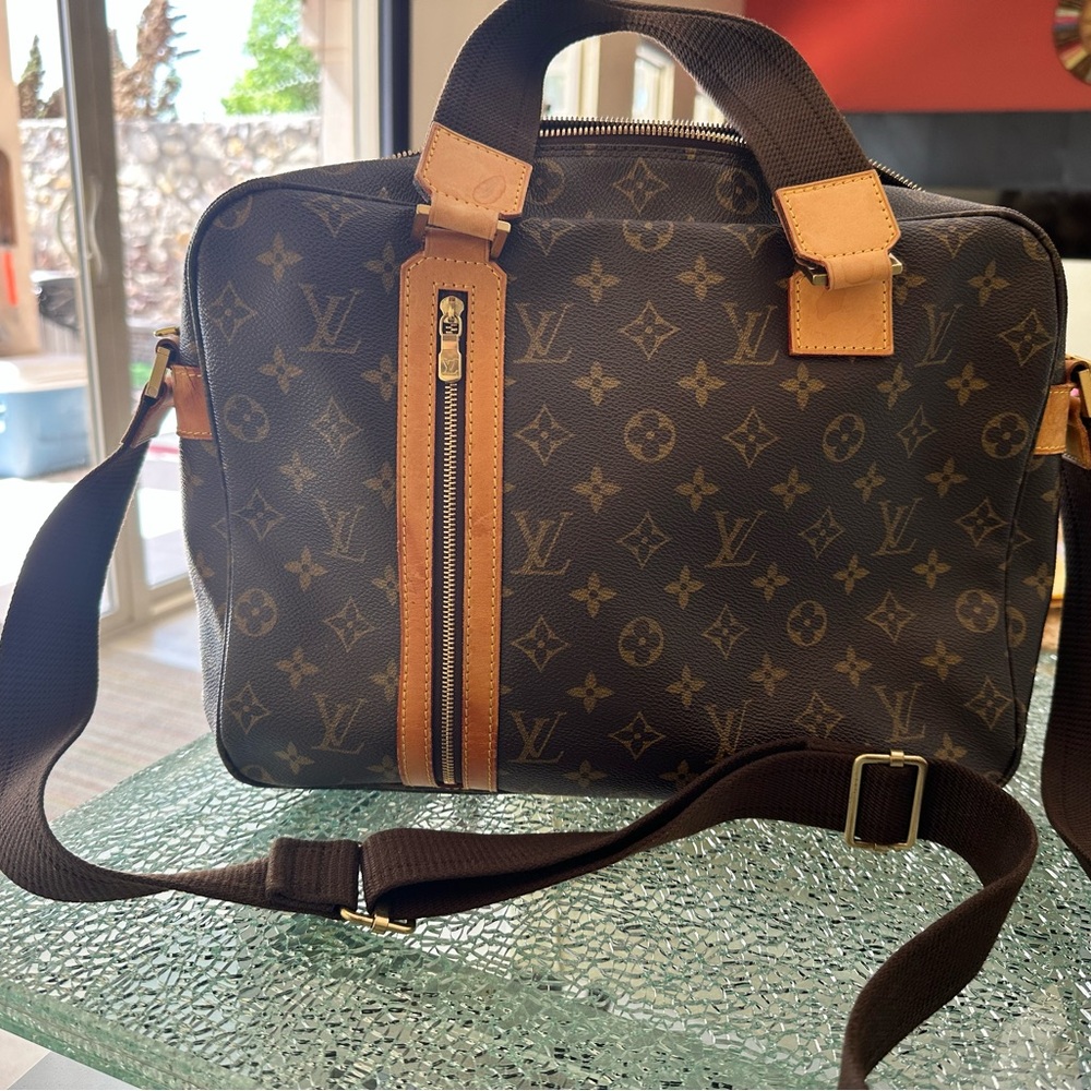 Louis Vuitton Brown Business Briefcase